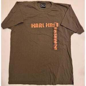 Vtg Karl Kani Jeans T-Shirt Short Sleeve Graphic Print Size XL Men's Y2K